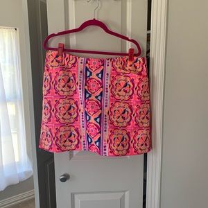 COPY - Size 14 Lilly Pulitzer Marigold skort. Eng…